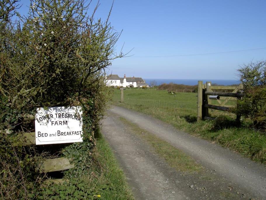 Lower Tresmorn Farmhouse Crackington Haven 외부 사진